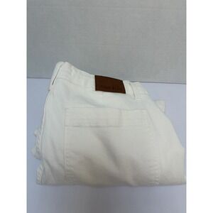 Judy Blue 88812 White Cuffed Jogger Jeans Hi-Rise Drawstring Size 13/31